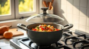 best ceramic skillet with lid, ceramic nonstick frying pan, oven safe skillet review